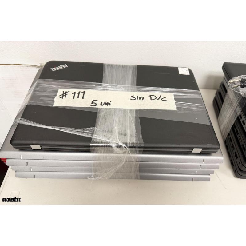4 Laptop HP y 1 Laptop Lenovo Item111