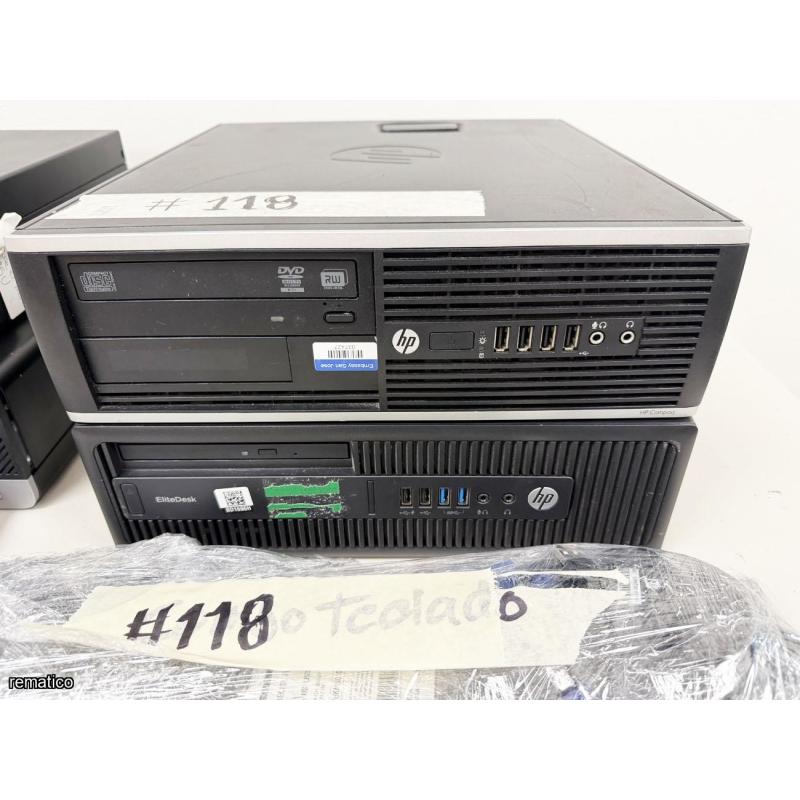Lote de CPU y teclados Item118