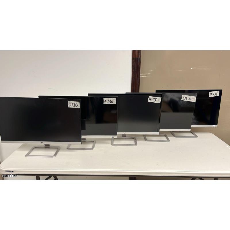 5 Monitores HP 27er Item136