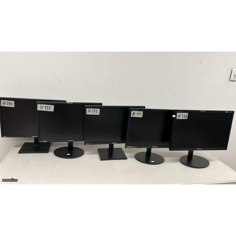 5 Monitores SAMSUNG Item137