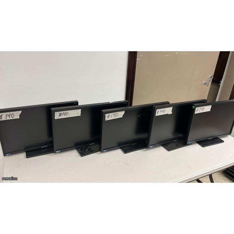 5 Monitores SAMSUNG Item140