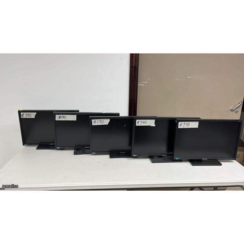 5 Monitores SAMSUNG Item140