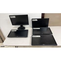 5 Monitores LG, sin base Item143