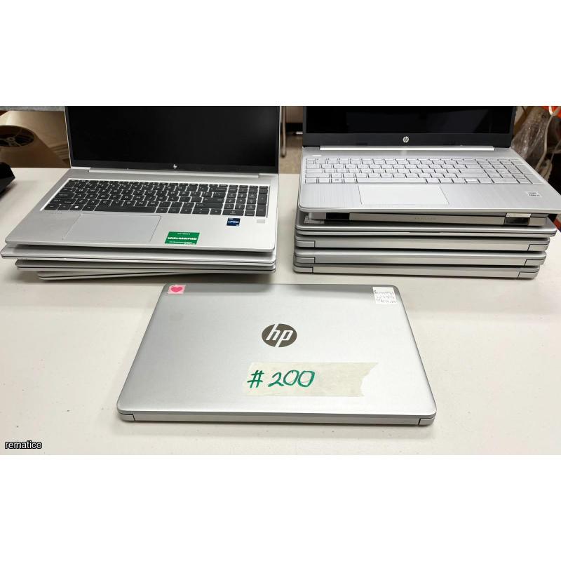 Lote de Laptops HP (11 uds) Item200