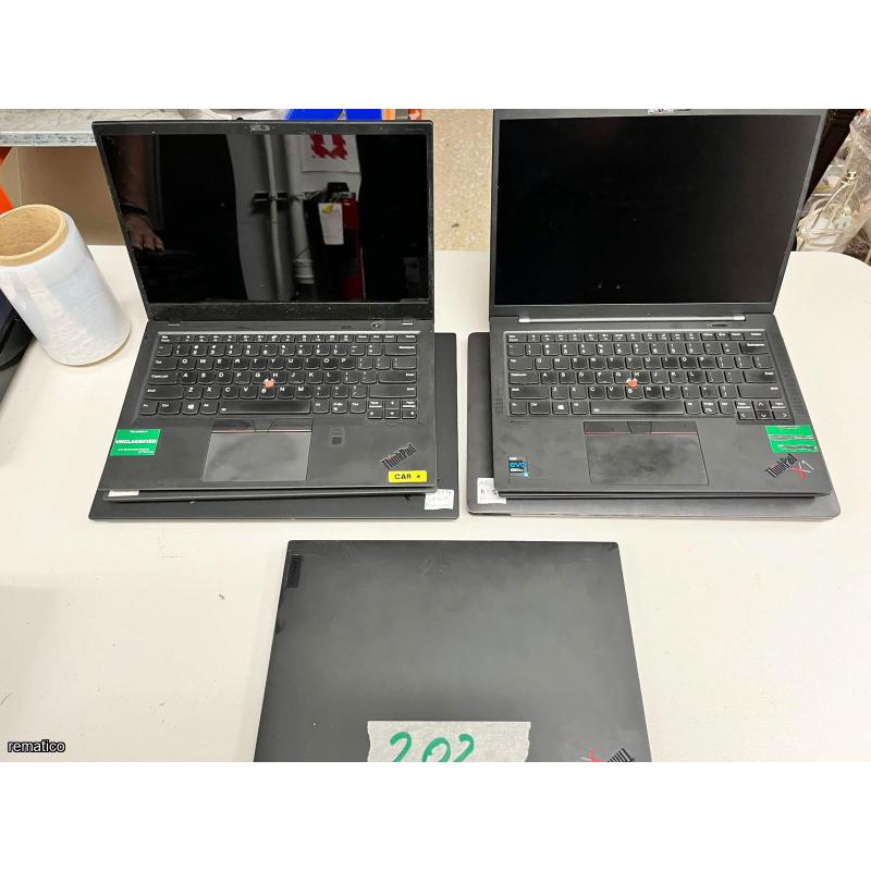 Lote de Laptops (7 uds) Item202