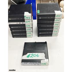Lote de CPU (13 uds) Item206