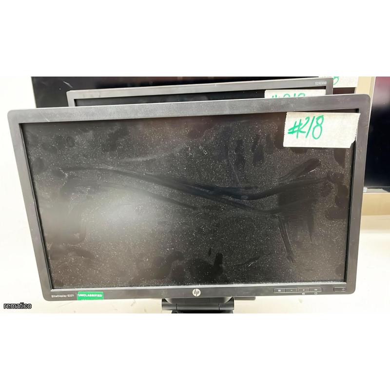 Lote de 6 Monitores Item218