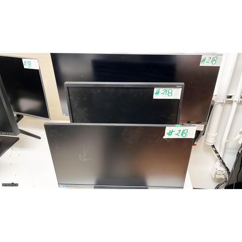 Lote de 6 Monitores Item218