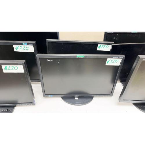 Lote de 9 Monitores Item220