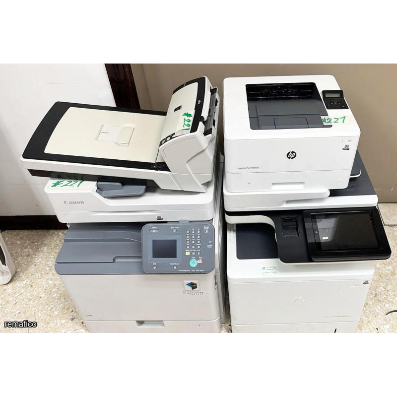 Lote de 3 Impresoras y 1 Scanner Item221