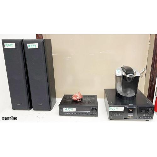 Lote de Parlantes y varios Item224