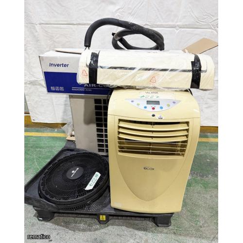 Lote de A/C, Abanico y varios Item227