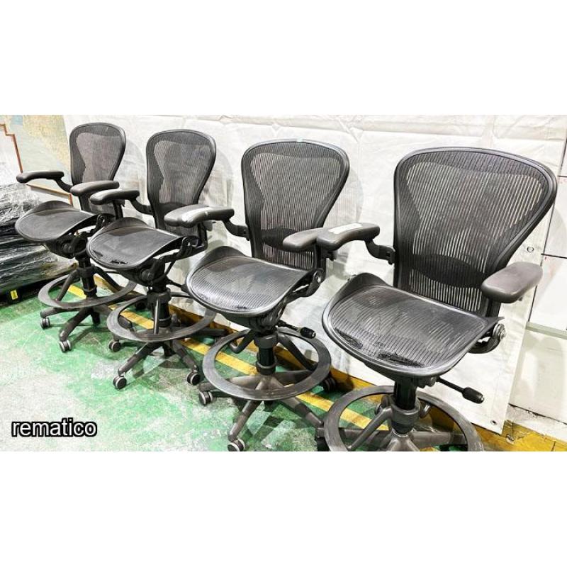 4 Sillas giratorias, Herman Miller Item35