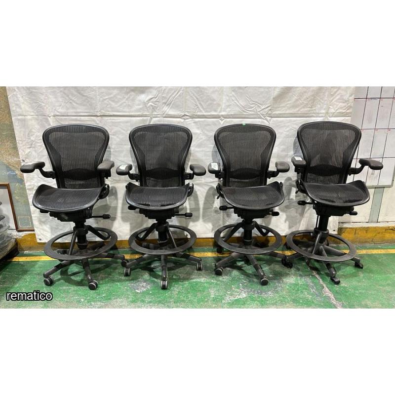 4 Sillas giratorias, Herman Miller Item35