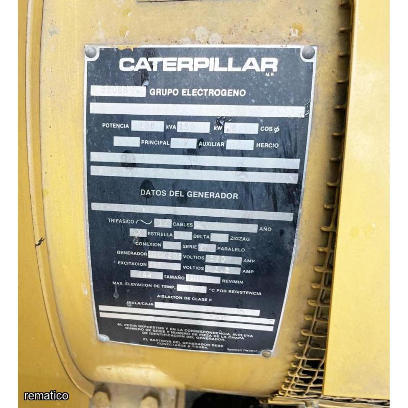 GENERADOR CATERPILLAR Item7