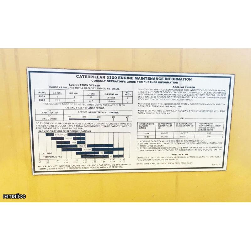 GENERADOR CATERPILLAR Item7