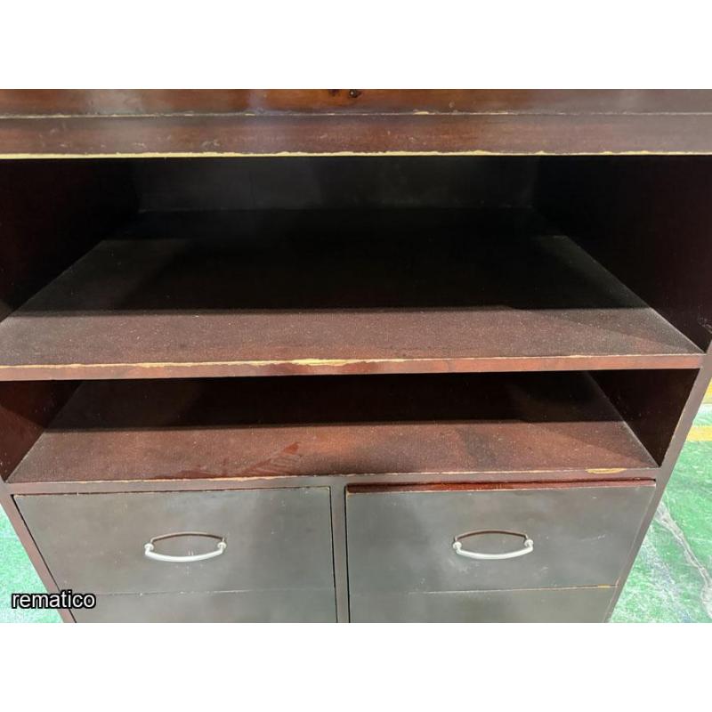 Gabinete de madera, 4 gavetas Item78
