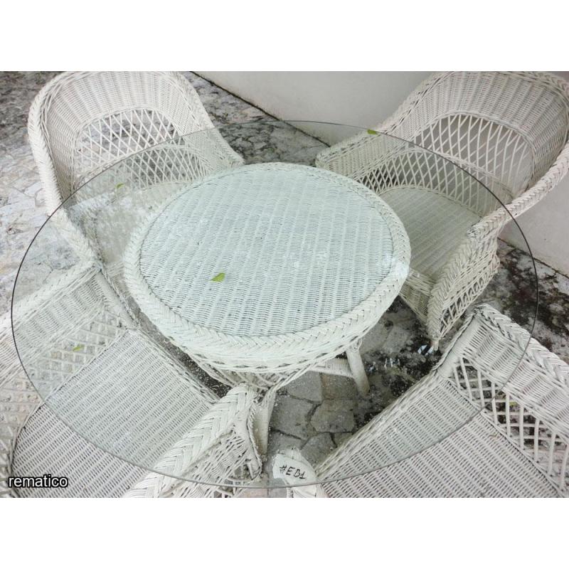 Mesa de Jardín con 4 sillas ItemEB1