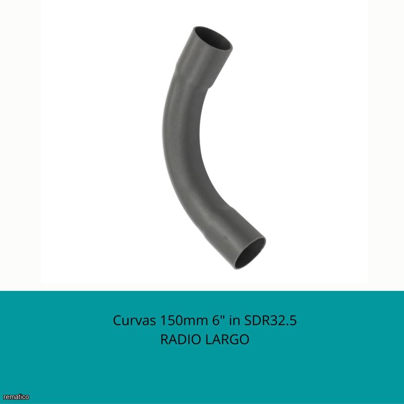 2 Curvas 150mm ItemEN8