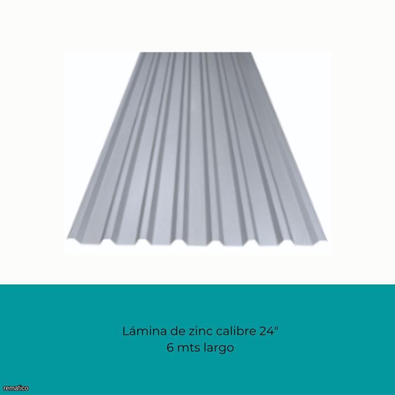 6 Uds de Laminas de Zinc ItemEN9