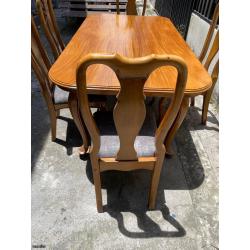 Juego Comedor Madera GUANACASTE