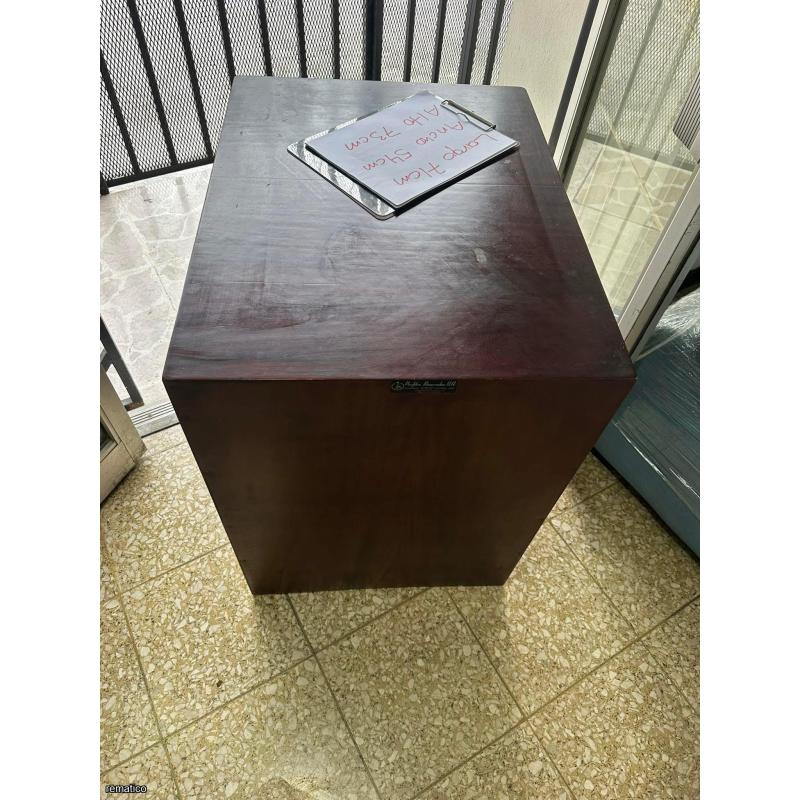 Archivo madera dos GAVETAS