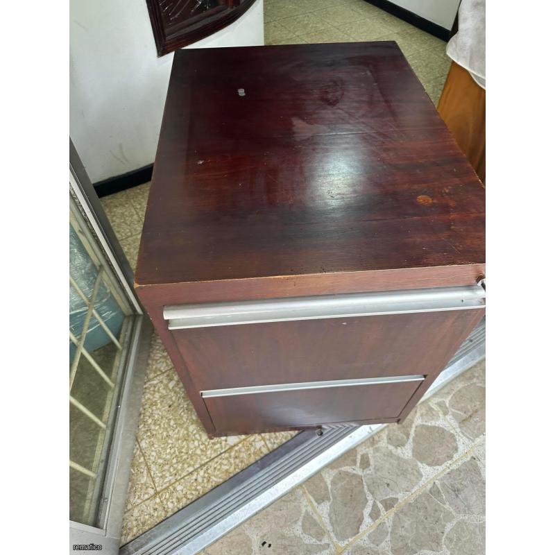 Archivo madera dos GAVETAS