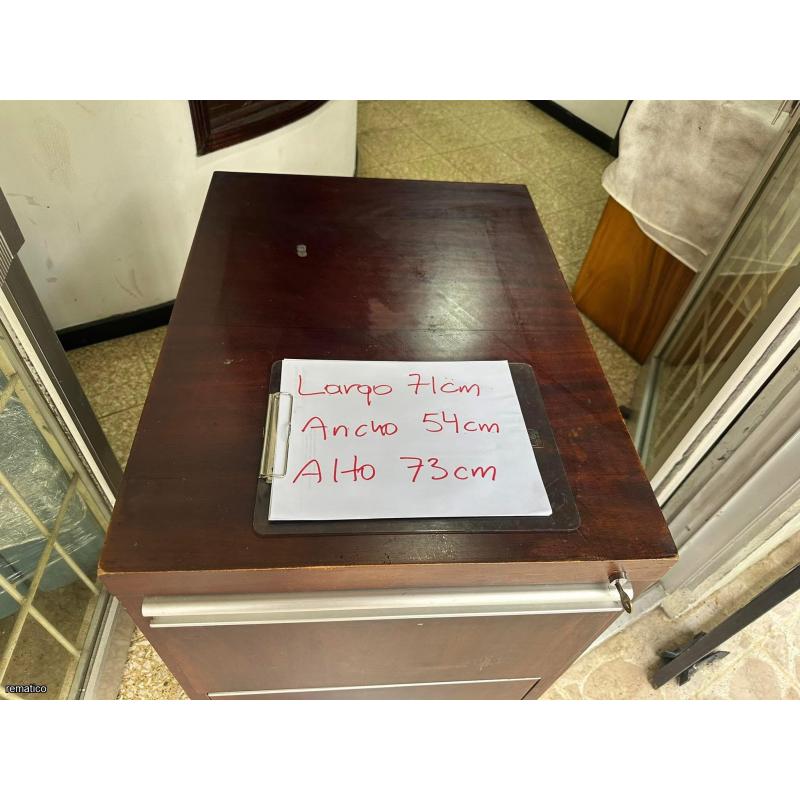 Archivo madera dos GAVETAS