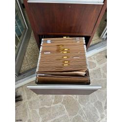 Archivo en Madera dos gavetas