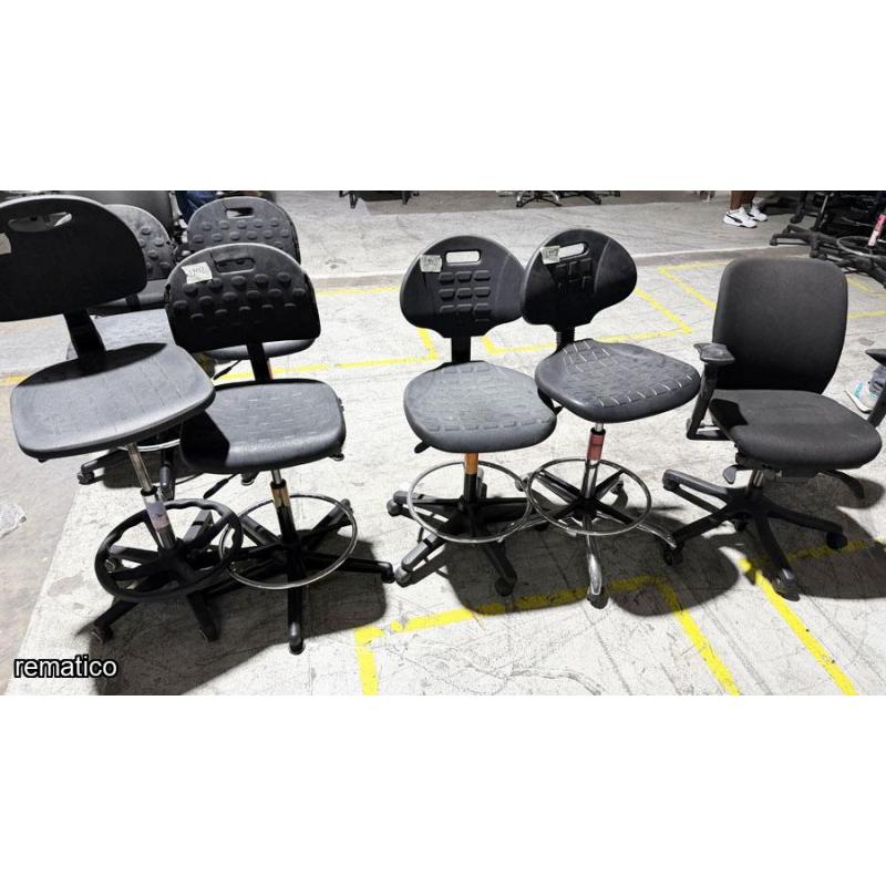 5 Sillas de Oficina ItemLM12