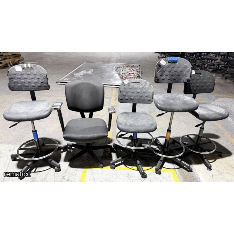 5 Sillas de Oficina ItemLM19