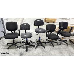 5 Sillas de Oficina ItemLM2