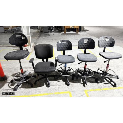 5 Sillas de Oficina ItemLM3