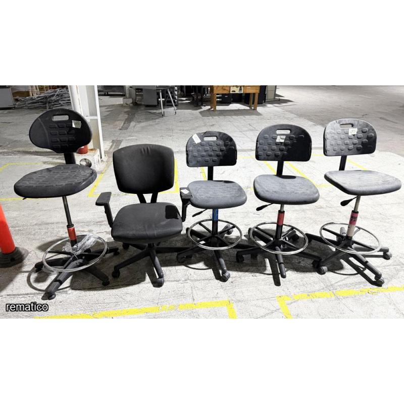 5 Sillas de Oficina ItemLM3