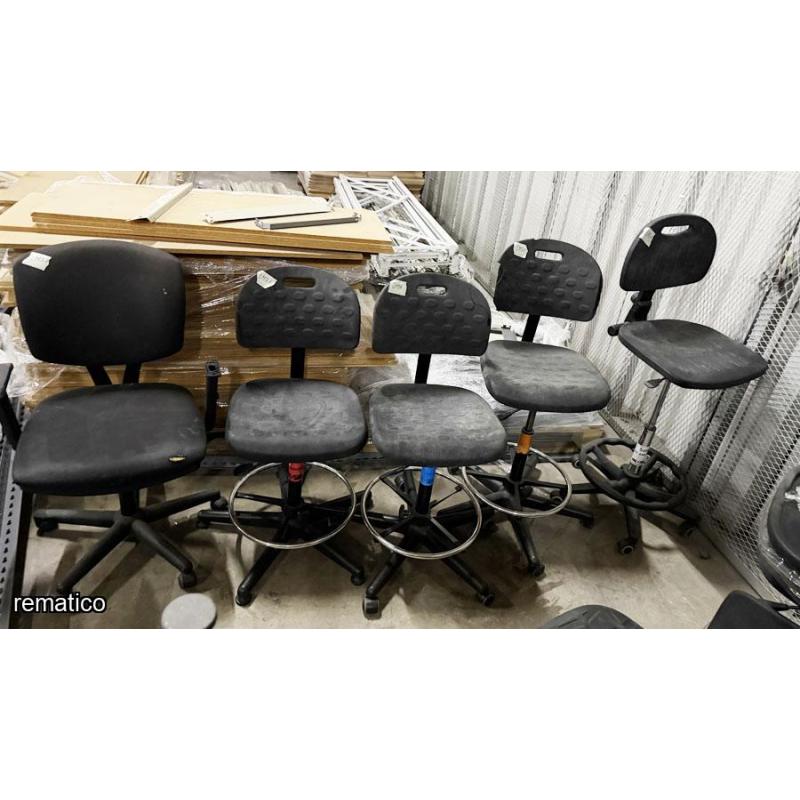 5 Sillas de Oficina ItemLM31