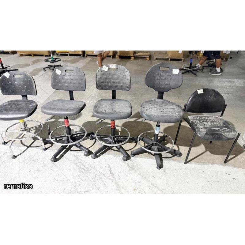 5 Sillas de Oficina ItemLM46
