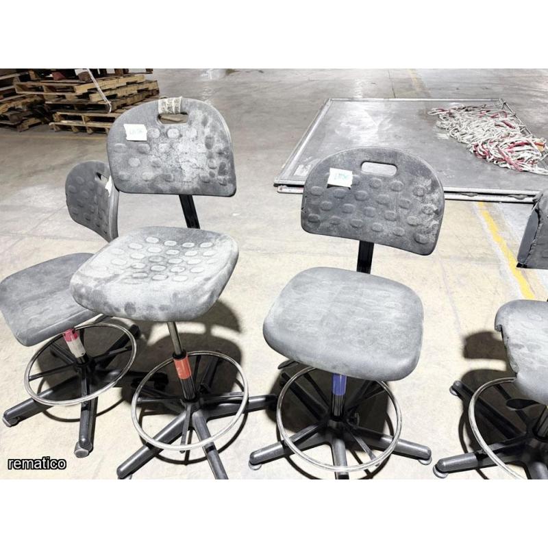5 Sillas de Oficina ItemLM56