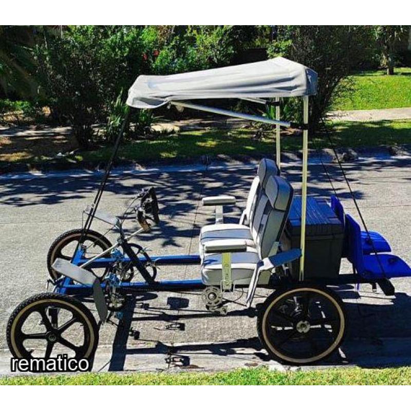 Carrito de pedales con techo ItemMC1