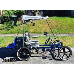 Carrito de pedales con techo ItemMC1