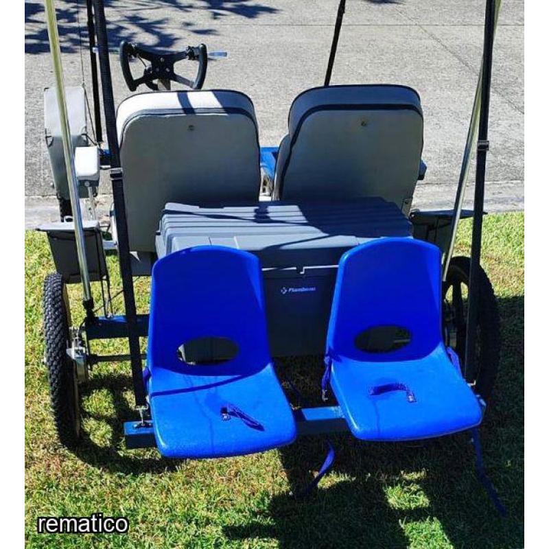 Carrito de pedales con techo ItemMC1