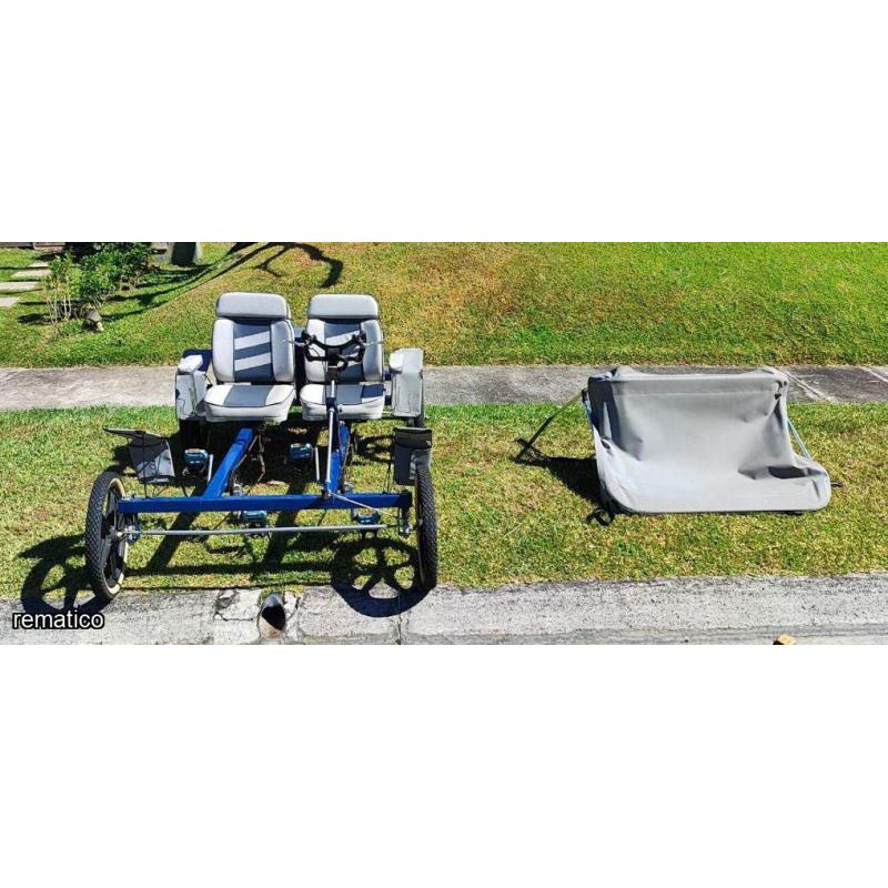 Carrito de pedales con techo ItemMC1