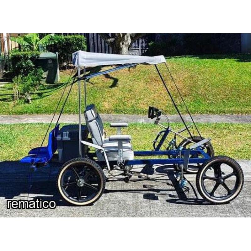 Carrito de pedales con techo ItemMC1