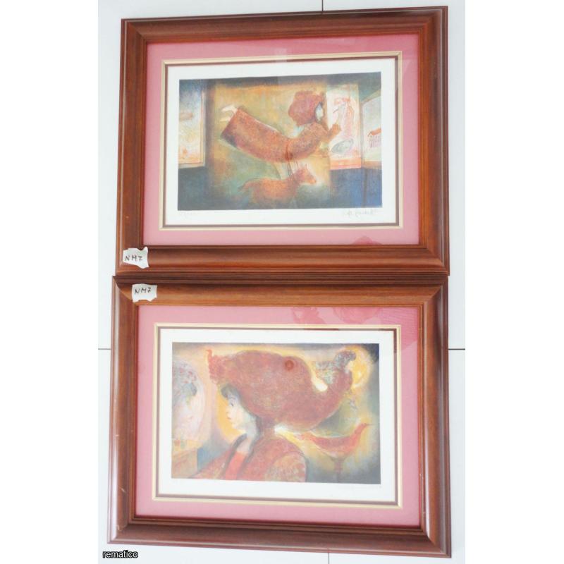 2 Cuadros de Rafa Fernández ItemNM7