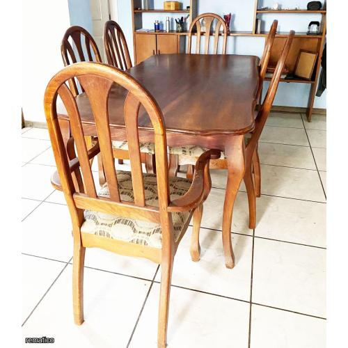 Juego de Comedor con 6 Sillas ItemRB43